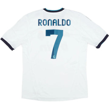 Cristiano Ronaldo #7 Real Madrid Home Retro Jersey 2012/13