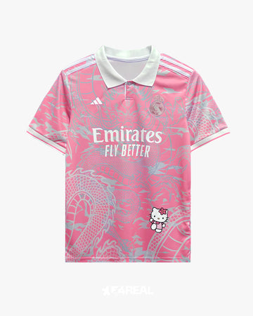 REAL MADRID PINK DRAGONS x HELLO KITTY