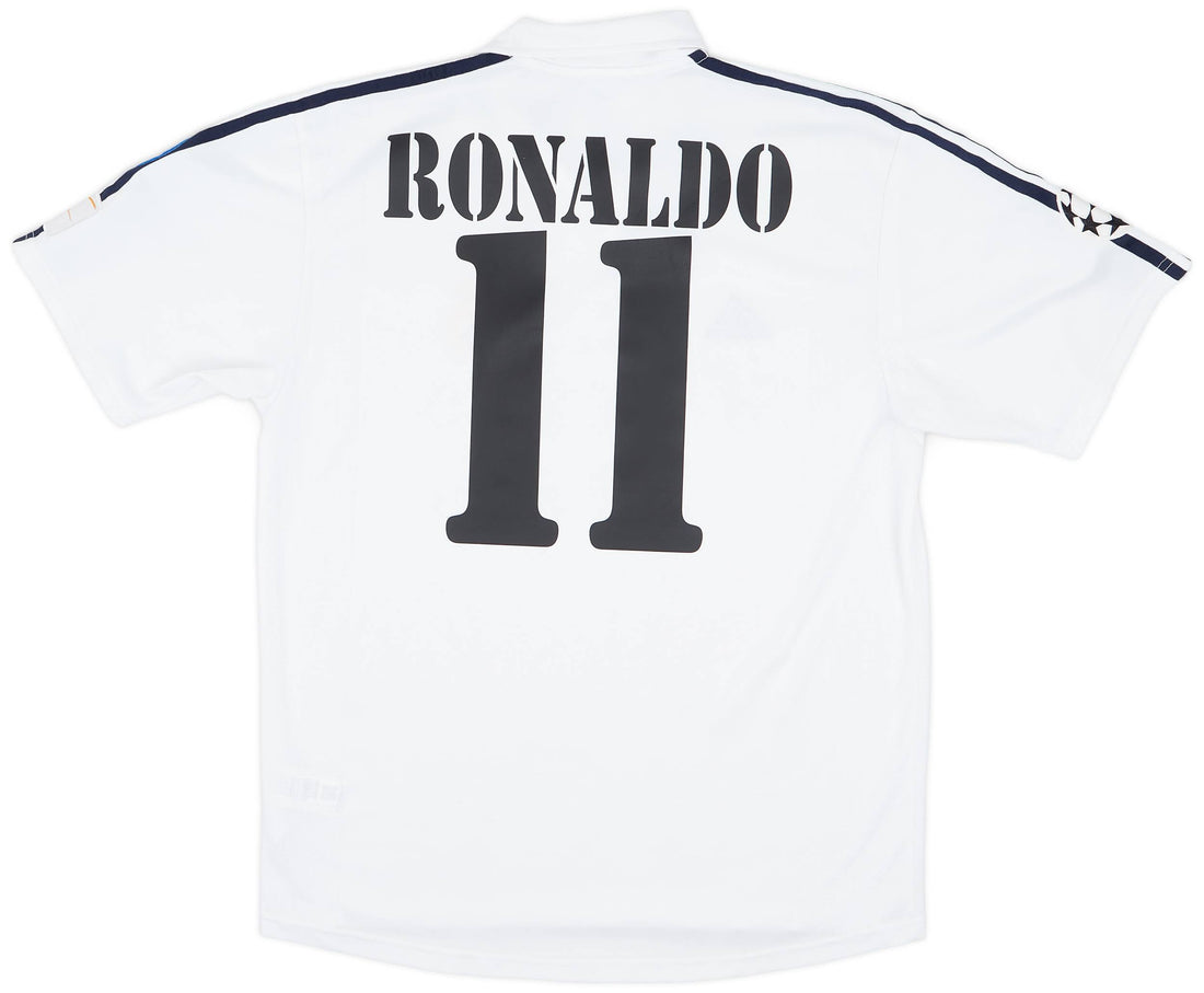 Real Madrid Home Retro Jersey 2002/03