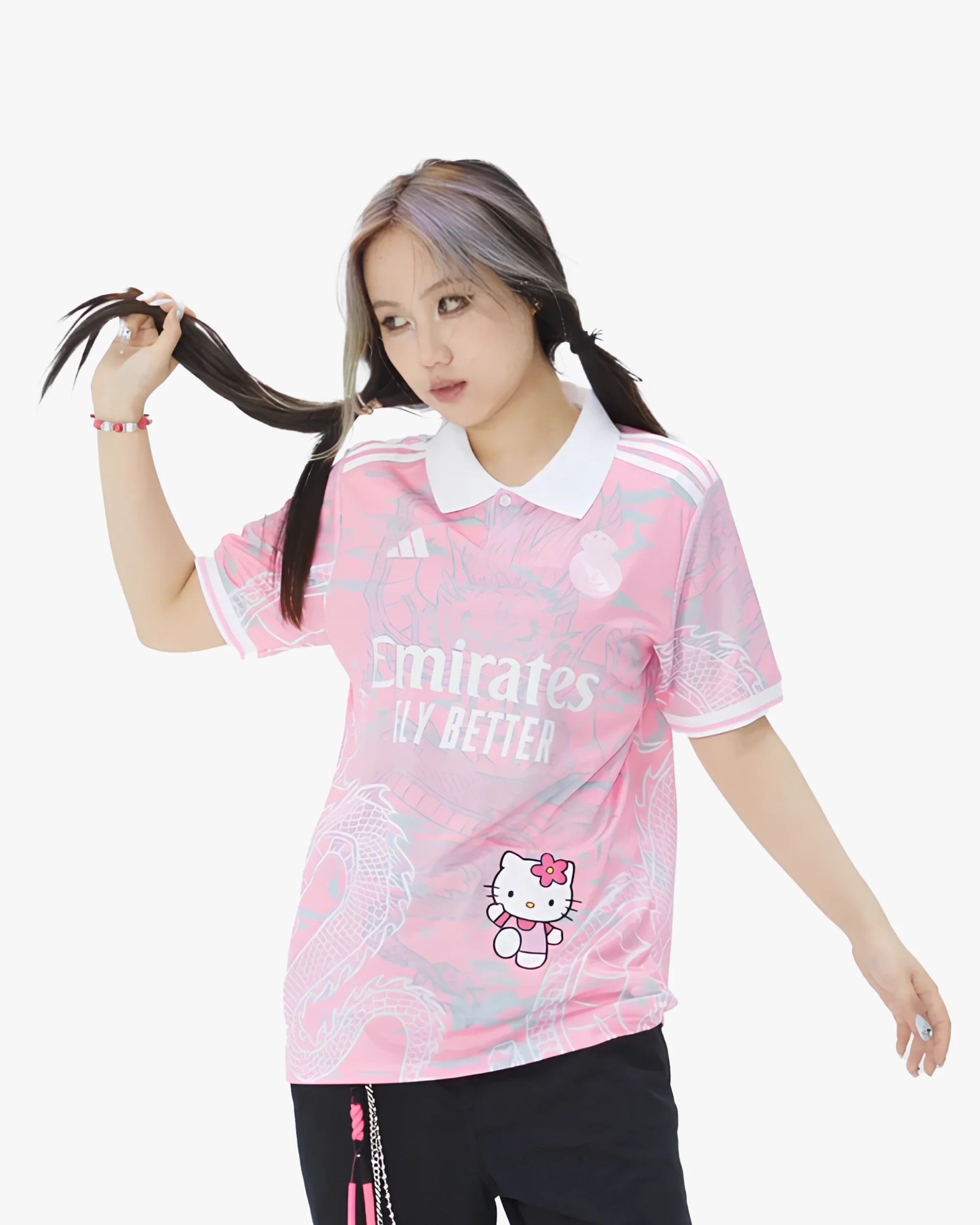 REAL MADRID PINK DRAGONS x HELLO KITTY